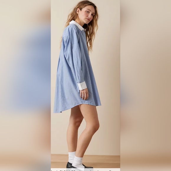 AE Button Up Shirt Dress (NWT) - Picture 3 of 3